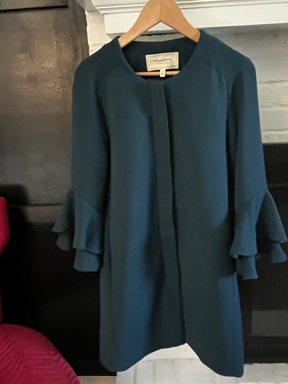 Bagatelle | Gorgeous Dress and/or Jacket | Teal-Blue Color